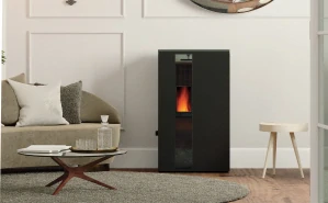 Alfa Plam GRAZIA 7,4 kW peletová kamna, barva černá