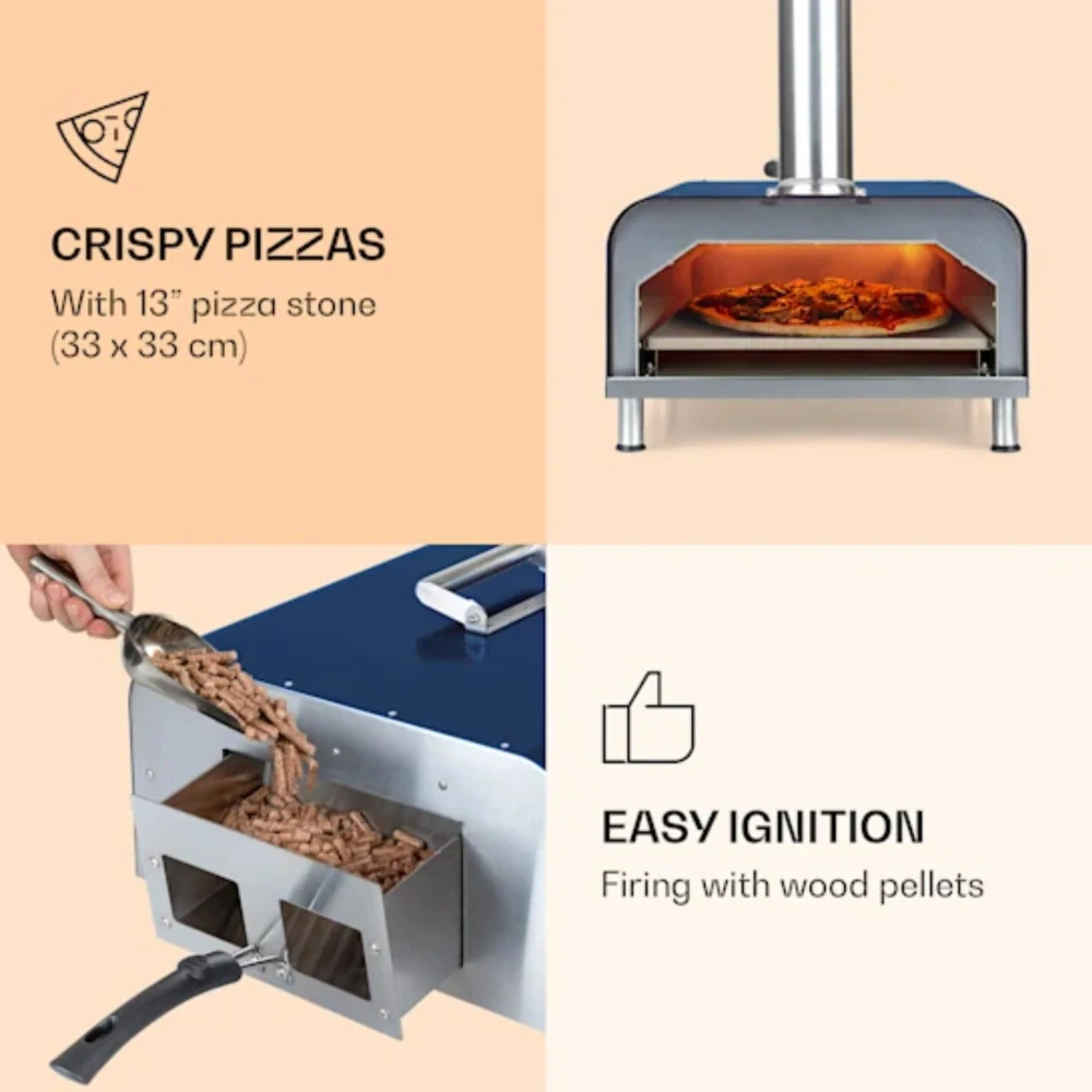 Diavolo peletová pec na pizzu