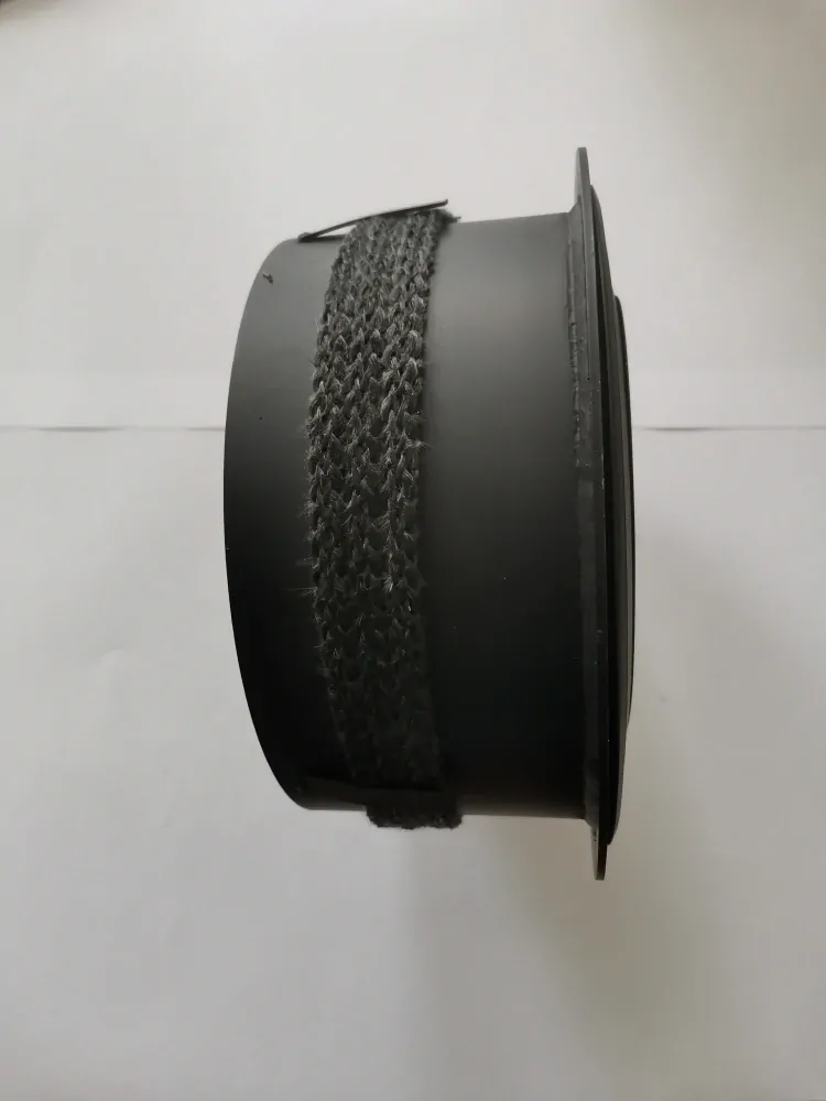 Komínová redukce 80/160mm s těsněním, kouřovod pro peletová kamna, kotle