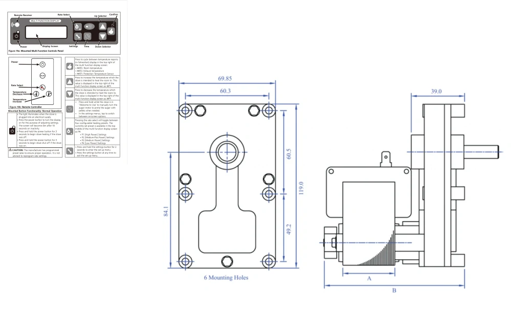 Mellor motor FB1187 2RPM