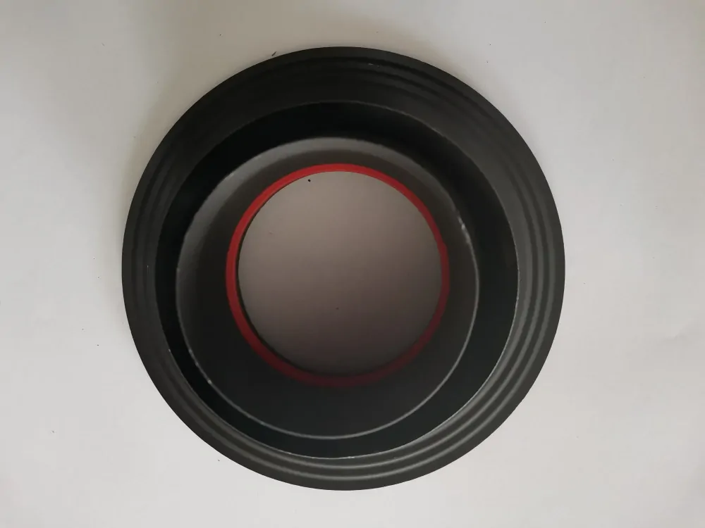 Komínová redukce 80/120mm s těsněním, kouřovod pro peletová kamna, kotle