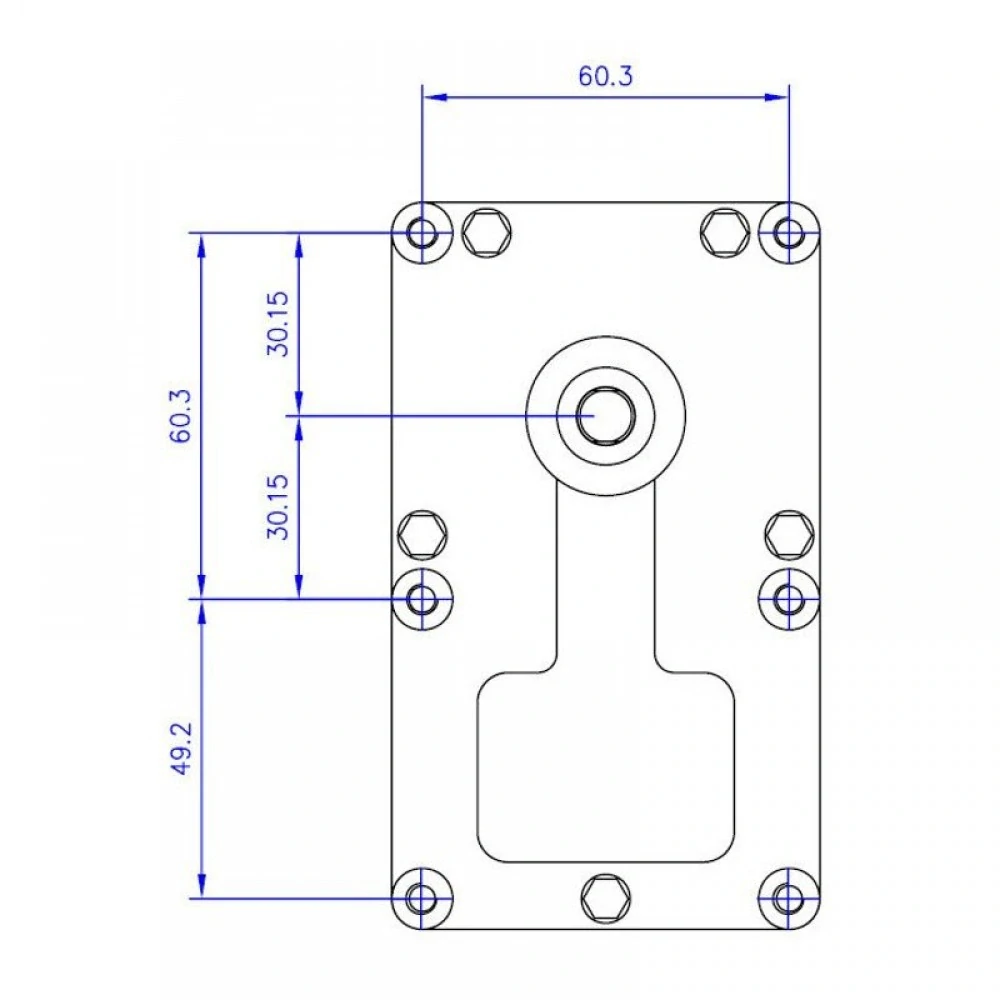 Mellor motor FB1218 3RPM