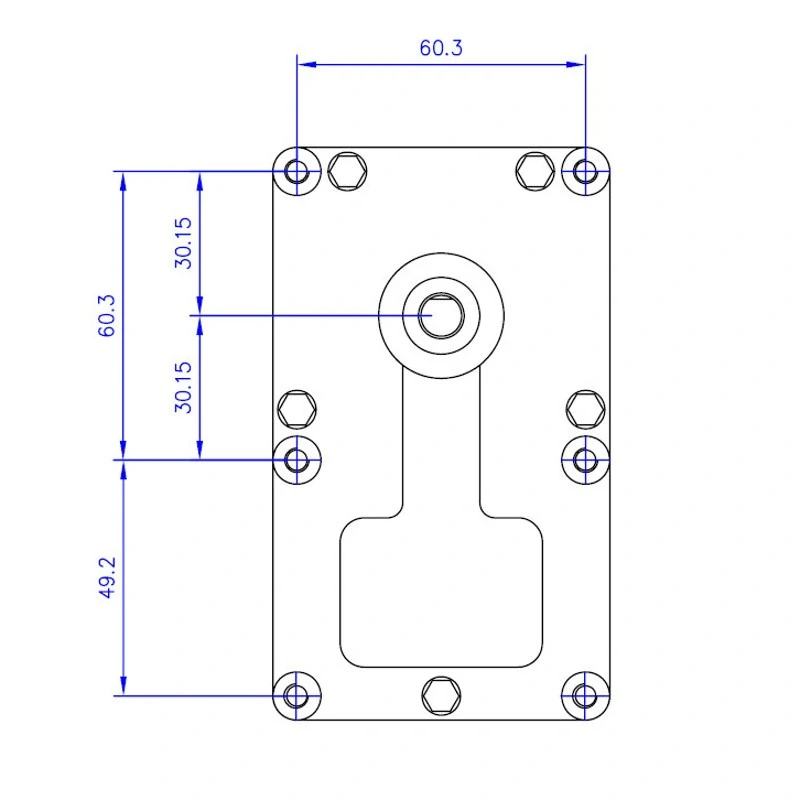 Mellor motor FB1397 2RPM