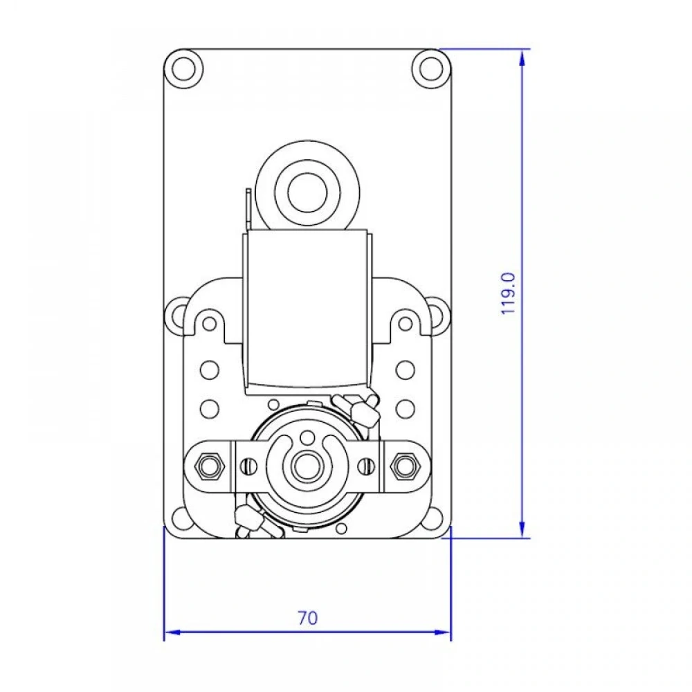 Mellor motor FB1218 3RPM