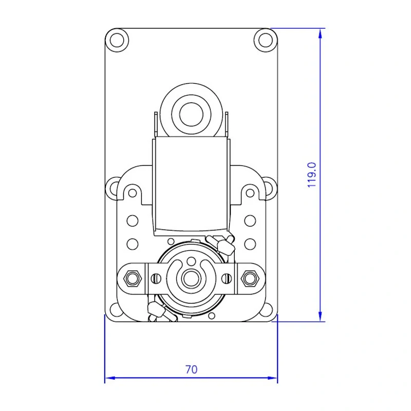 Mellor motor FB1397 2RPM